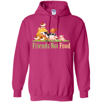 Animal T-shirt Friends Not Food T-shirt
