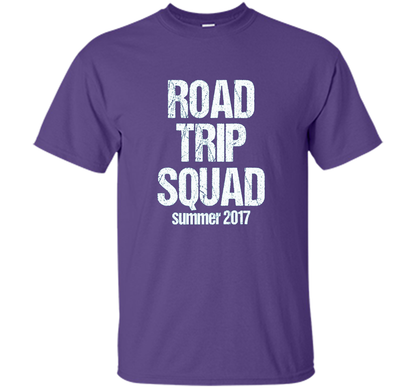 Road Trip Squad - Funny Summer Vacation T-Shirt shirt Purple