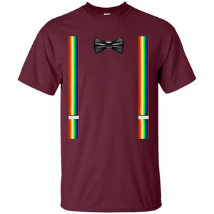 Suspenders And Bowtie Clown Costume T-shirt