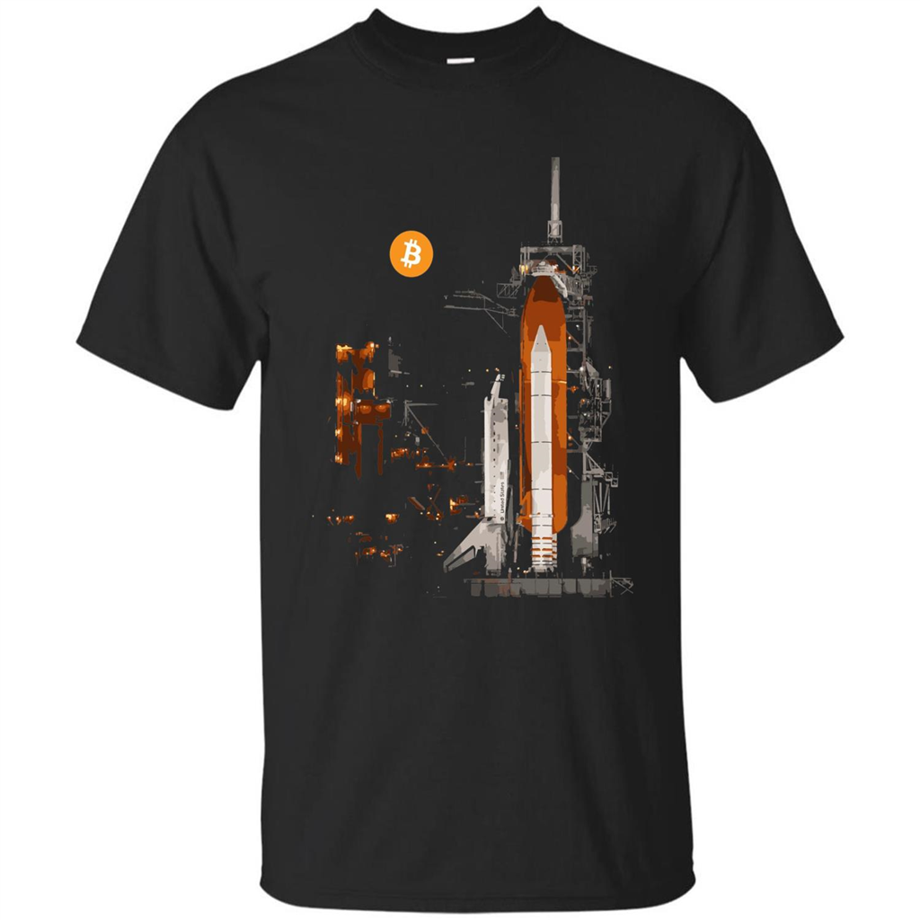Bitcoin T-Shirt Crypto Shirt Blockchain T-shirt Moon