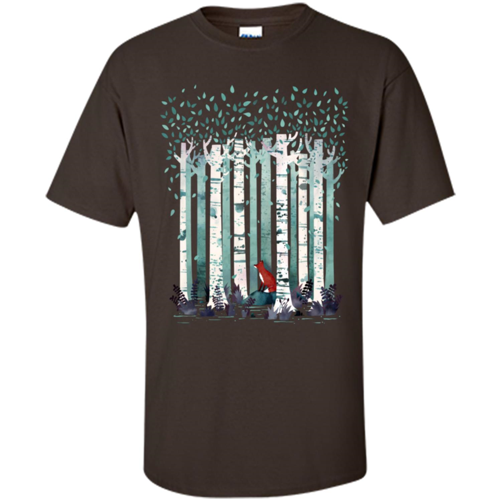 The Birches T-Shirt Dark Chocolate