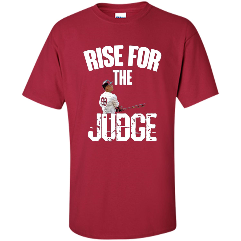 All Rise For The Judge Shirt 99 Baseball T-shirt Cardinal