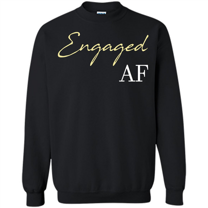 Engaged AF T-shirt Black