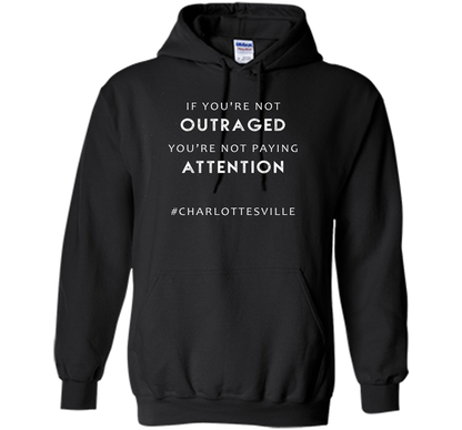 Charlottesville Outraged Shirt cool shirt Black