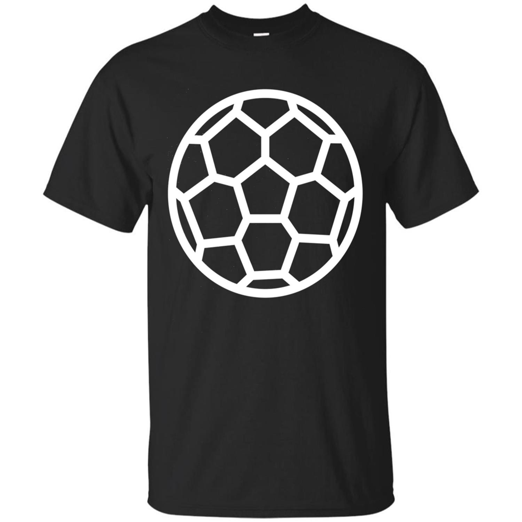 I Love American Soccer Ball Modern Sport T-shirt Black