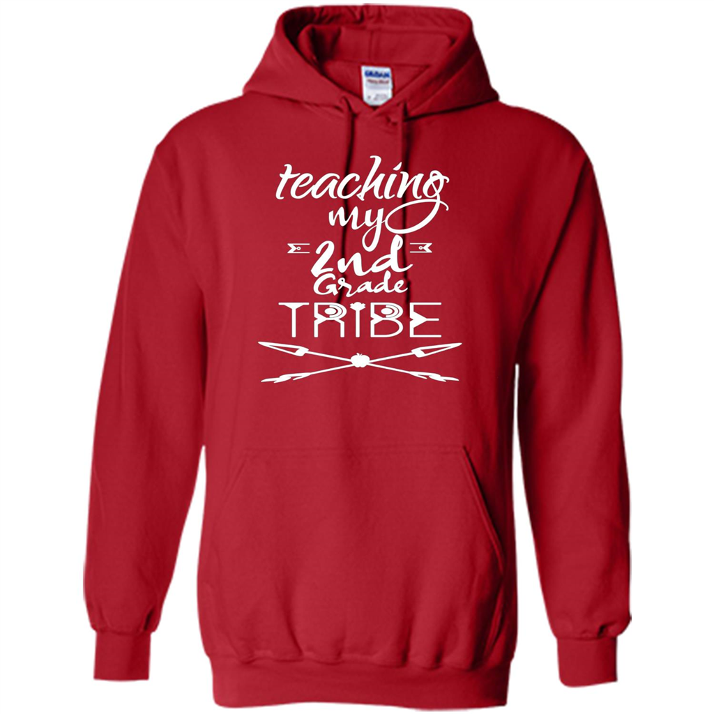 Back To School T-shirt Teaching My Second Grade Tribe Red