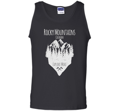 PREMIUM Rocky Mountains, Colorado - Souvenir T-Shirt t-shirt Black