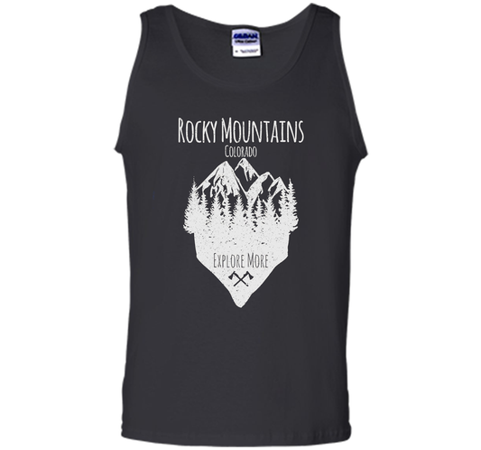 PREMIUM Rocky Mountains, Colorado - Souvenir T-Shirt t-shirt Black
