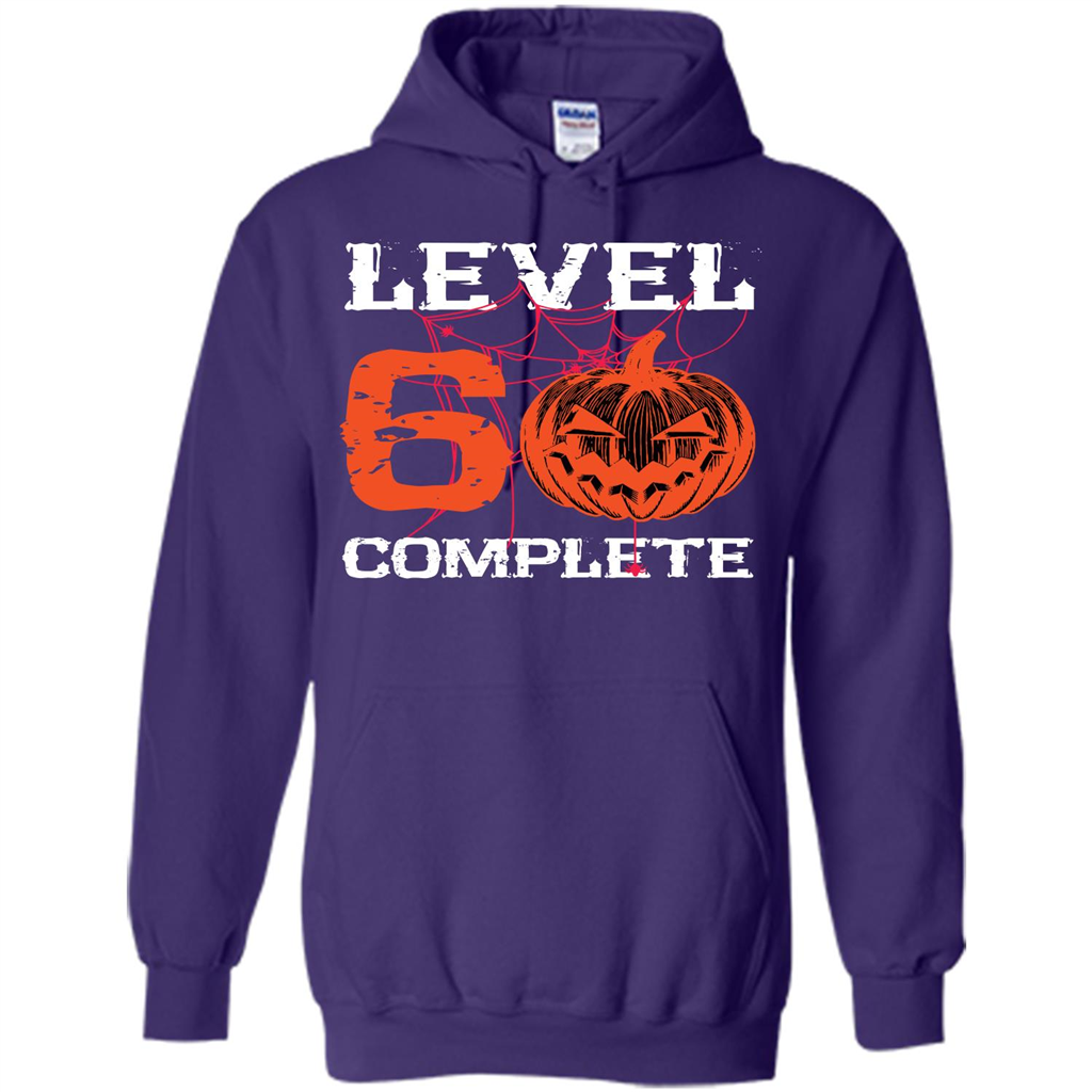 Halloween T-shirt Level 60 Complete Purple