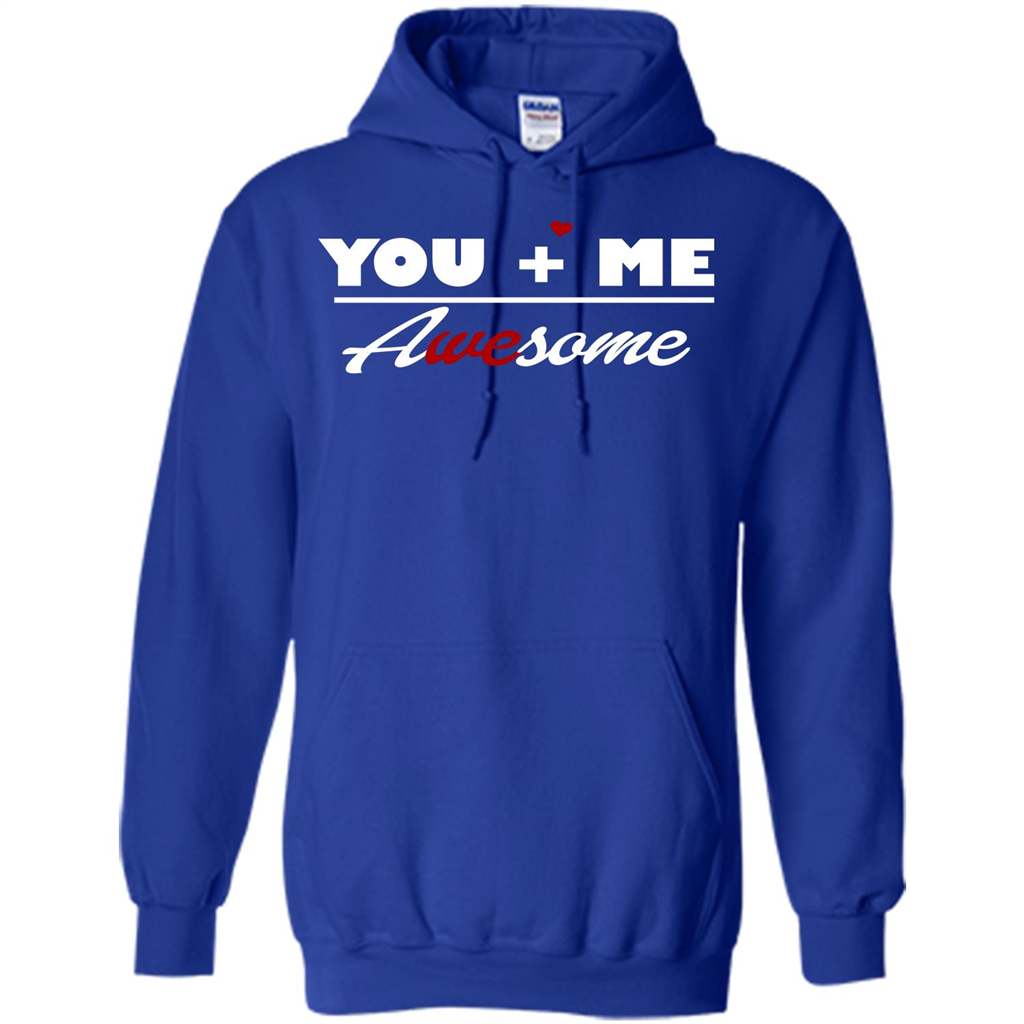 Love T-shirt You and Me Awesome Royal