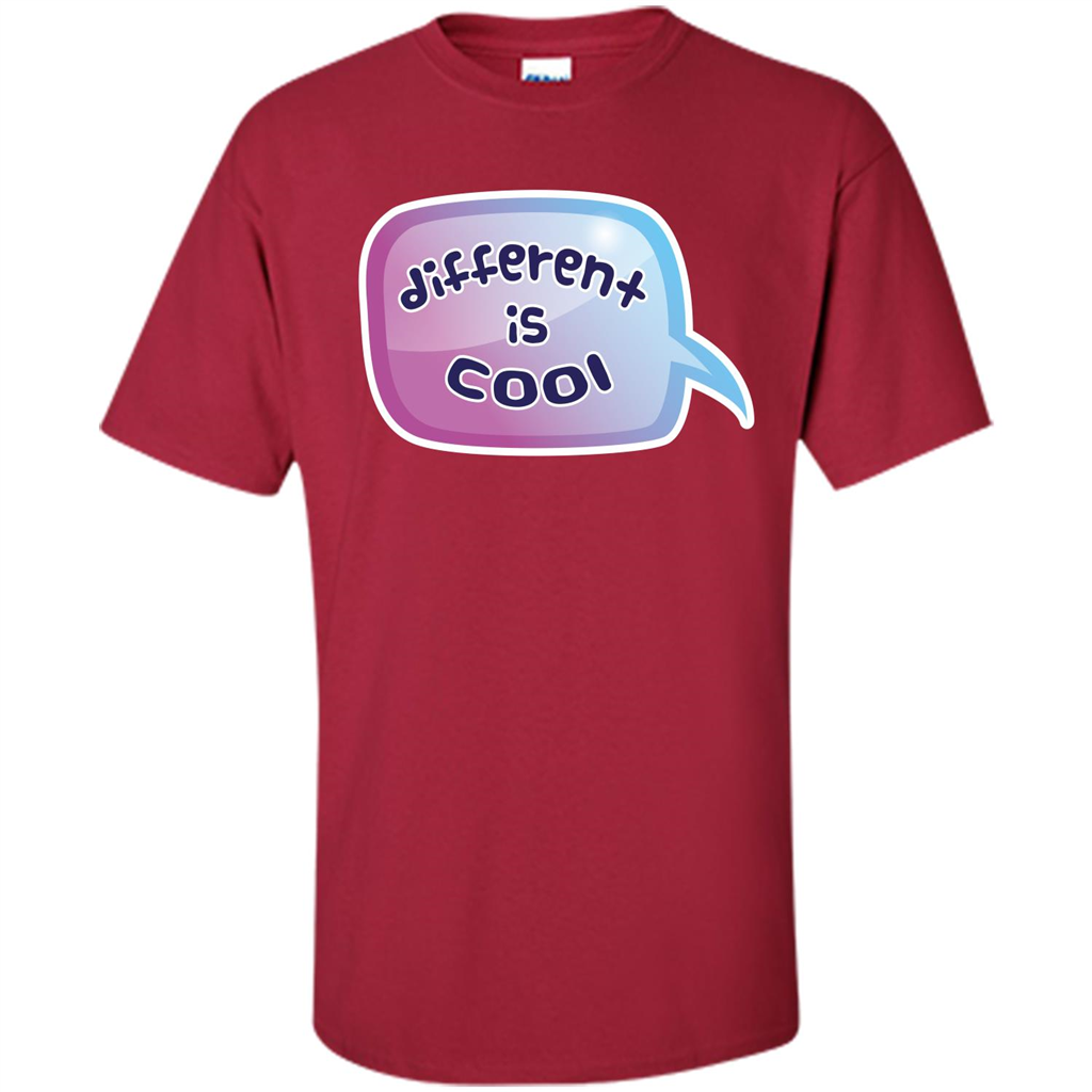 Lifestyle T-shirt Different is Cool T-shirt Cardinal