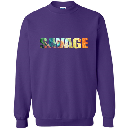 Savage T-shirt Purple