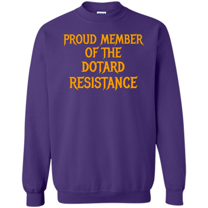 American President T-shirt Proud Member Of The Dotard Resistance T-shirt Orange