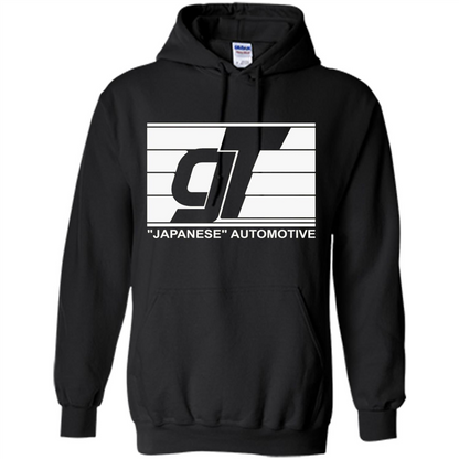G.T Mechanics T-shirt Japanese Automotive Black