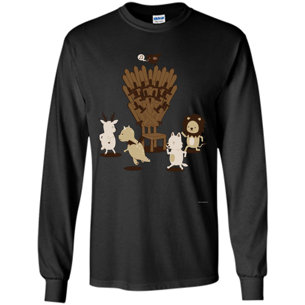 Game Of Musical Thrones Characters T-shirt Black