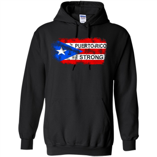 Puerto Rico Strong T-shirt Black