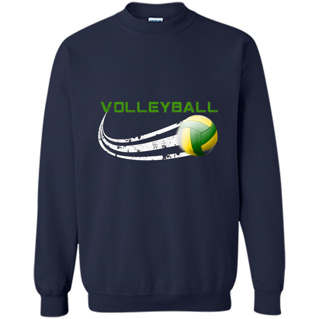 Sports T-shirt Volleyball Player Navy