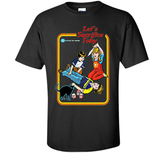Let's Sacrifice Toby T-shirt Black