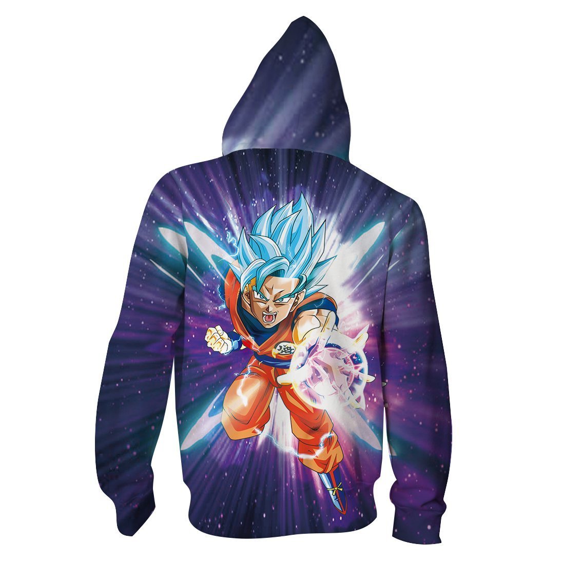 Super Saiyan Blue Hair Son Goku Dragon Ball Lover Hoodie