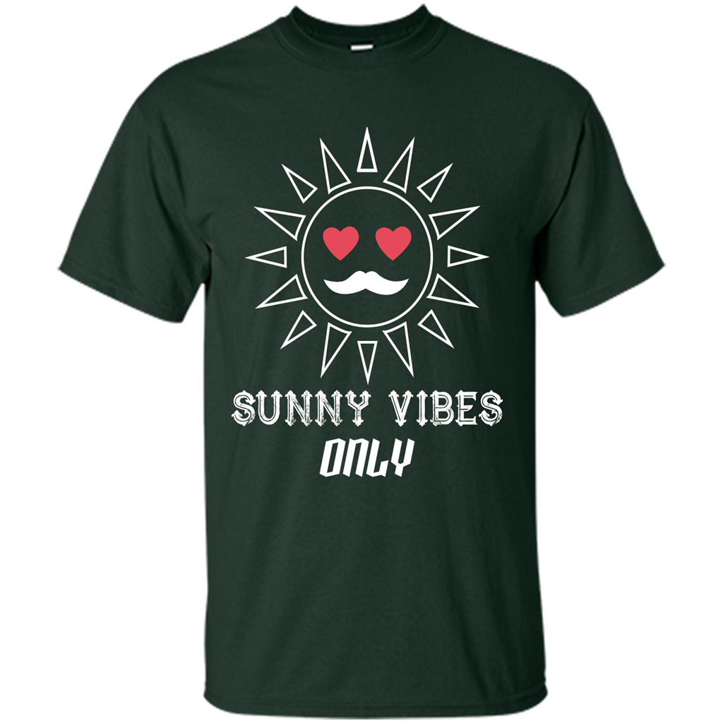Sunny Vibes Only T-shirt Forest Green