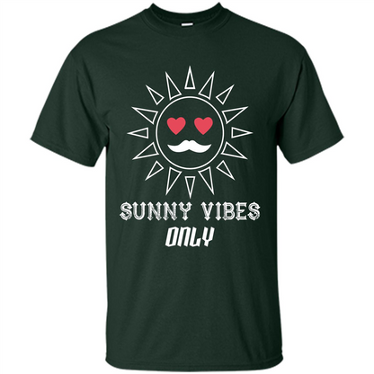 Sunny Vibes Only T-shirt Forest Green