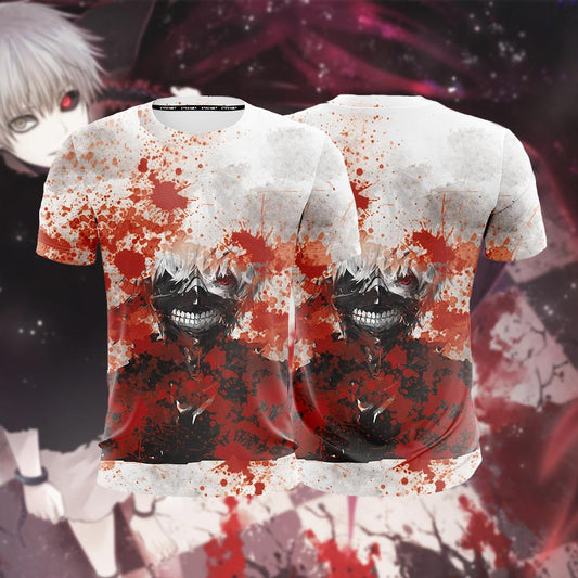 Kaneki Ken Tokyo Ghoul Anime Lover Unisex 3D T-shirt