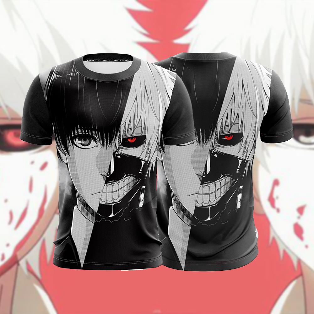 Movie Tokyo Ghoul Kaneki Ken Anime Lover Unisex 3D T-shirt T-shirt