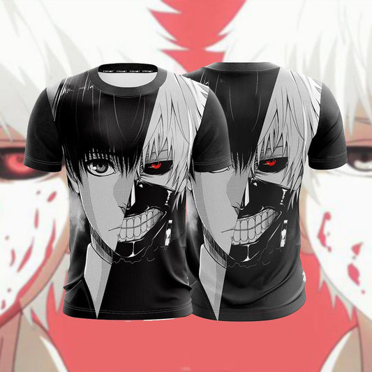 Movie Tokyo Ghoul Kaneki Ken Anime Lover Unisex 3D T-shirt T-shirt