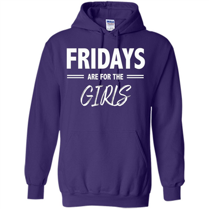 Fridays Are For The Girls T-shirt Purple
