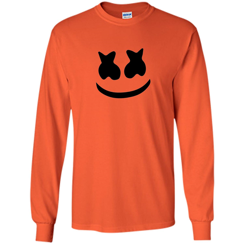 Mello Smile - Simple Design T-shirt Orange