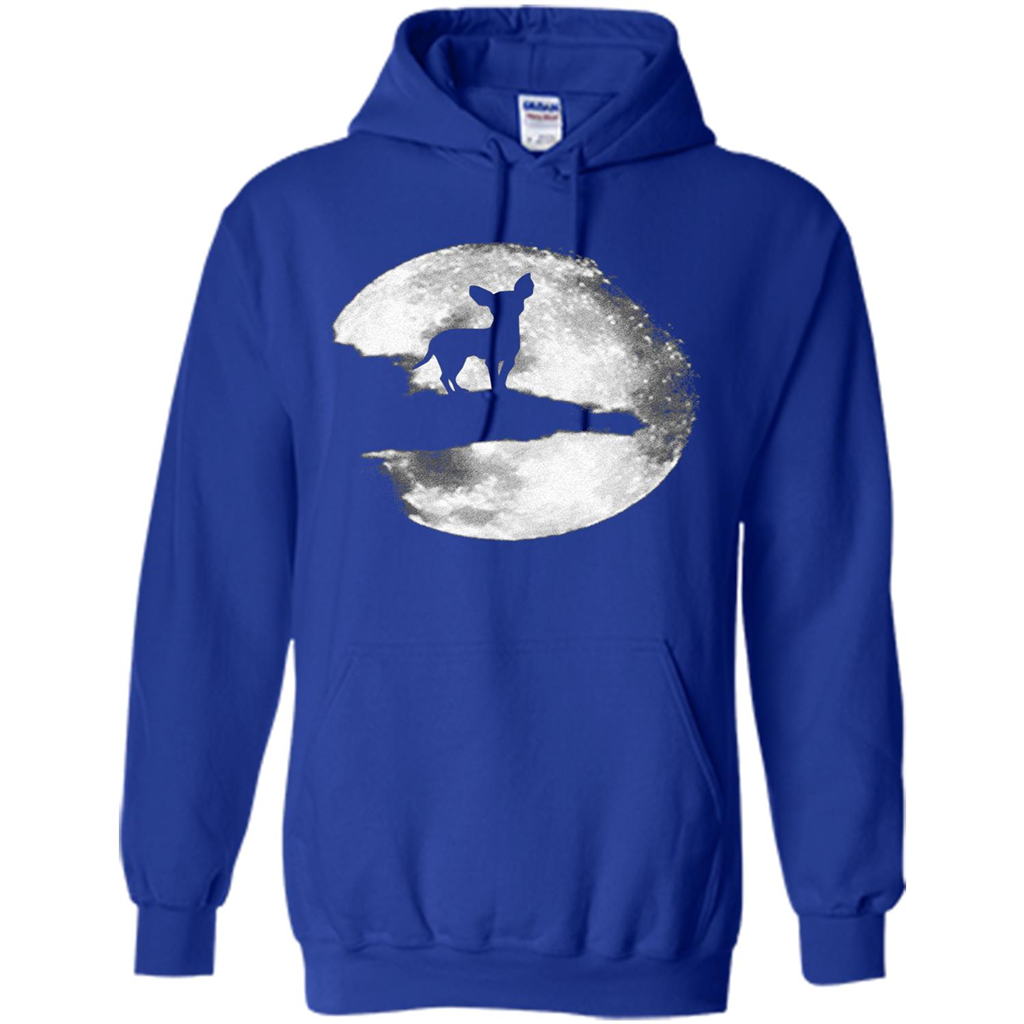 Chihuahua And Moon Halloween T-Shirt