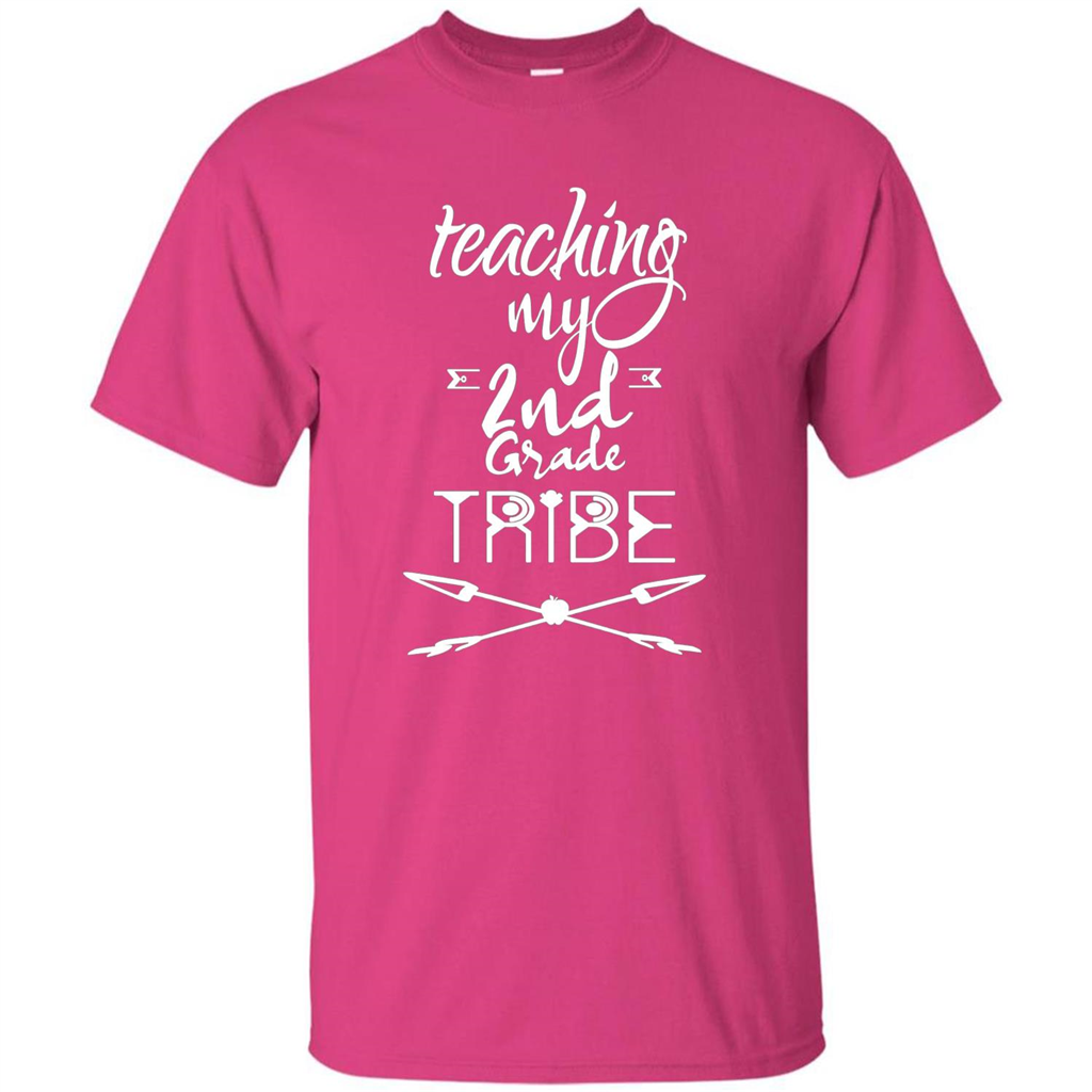 Back To School T-shirt Teaching My Second Grade Tribe Heliconia