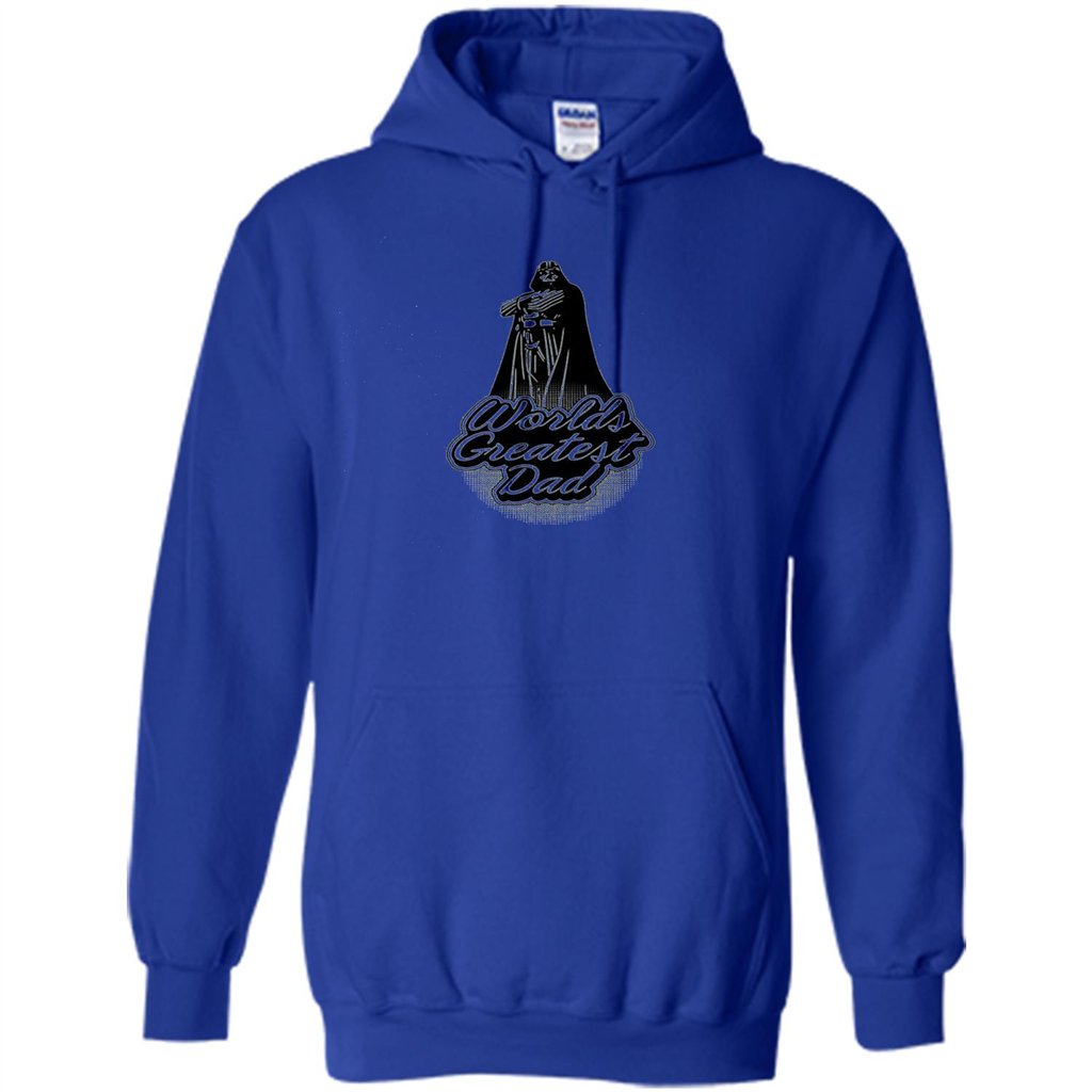 Father Day T-shirt World's Greatest Dad Royal