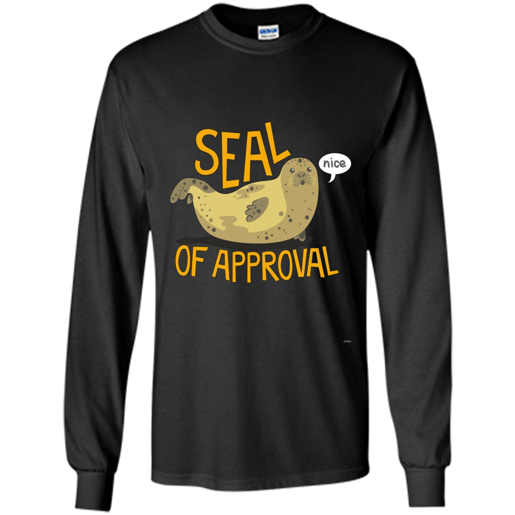Seal Of Approval T-shirt Black
