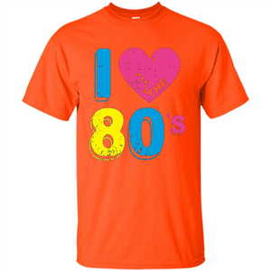 Vintage T-shirt I Love the 80's T-shirt