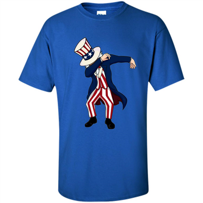 Independence Day 4th of July T-shirt Dabbing Royal