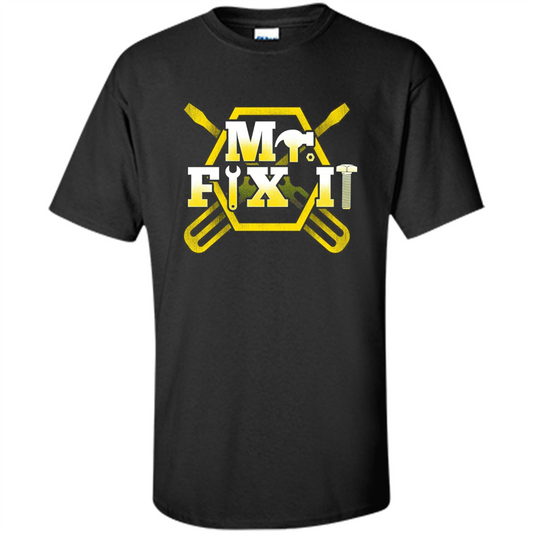 Fathers Day T-Shirt Mr.Fix It Black