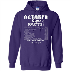 October Guy Facts T-shirt