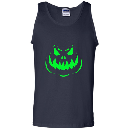 Scary Face Halloween T-shirt Navy