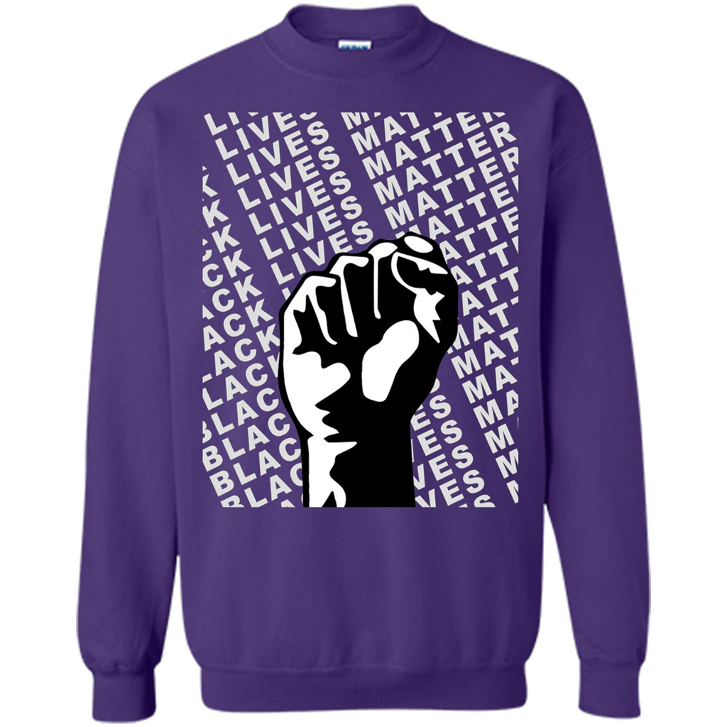 Black Lives Matter T-shirt Purple