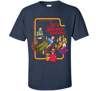 Let's Summon Demons T-Shirt Navy