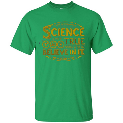 The Good Thing About Science T-shirt Irish Green