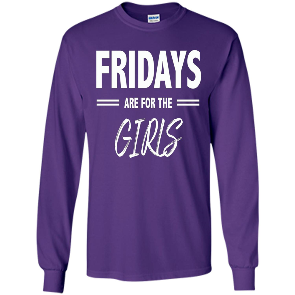 Fridays Are For The Girls T-shirt Purple