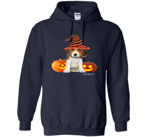 Cute Halloween Beagle Puppy Pumpkins T-shirt