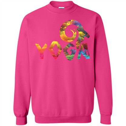 Yoga T-shirt Heliconia