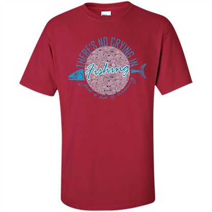 Fishing T-shirt No Crying Fishing Cardinal
