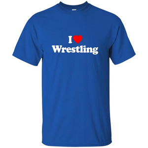 I Love Wrestling T-shirt