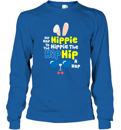 Hip Hop To The Hippie Easter Day Shirt Long Sleeve T-Shirt Long Sleeve T-Shirt Royal