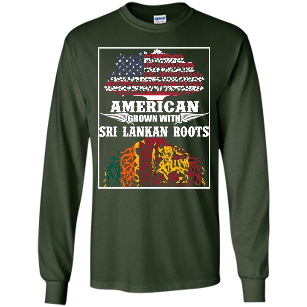 American Grown With Sri Lankan Roots T-shirt