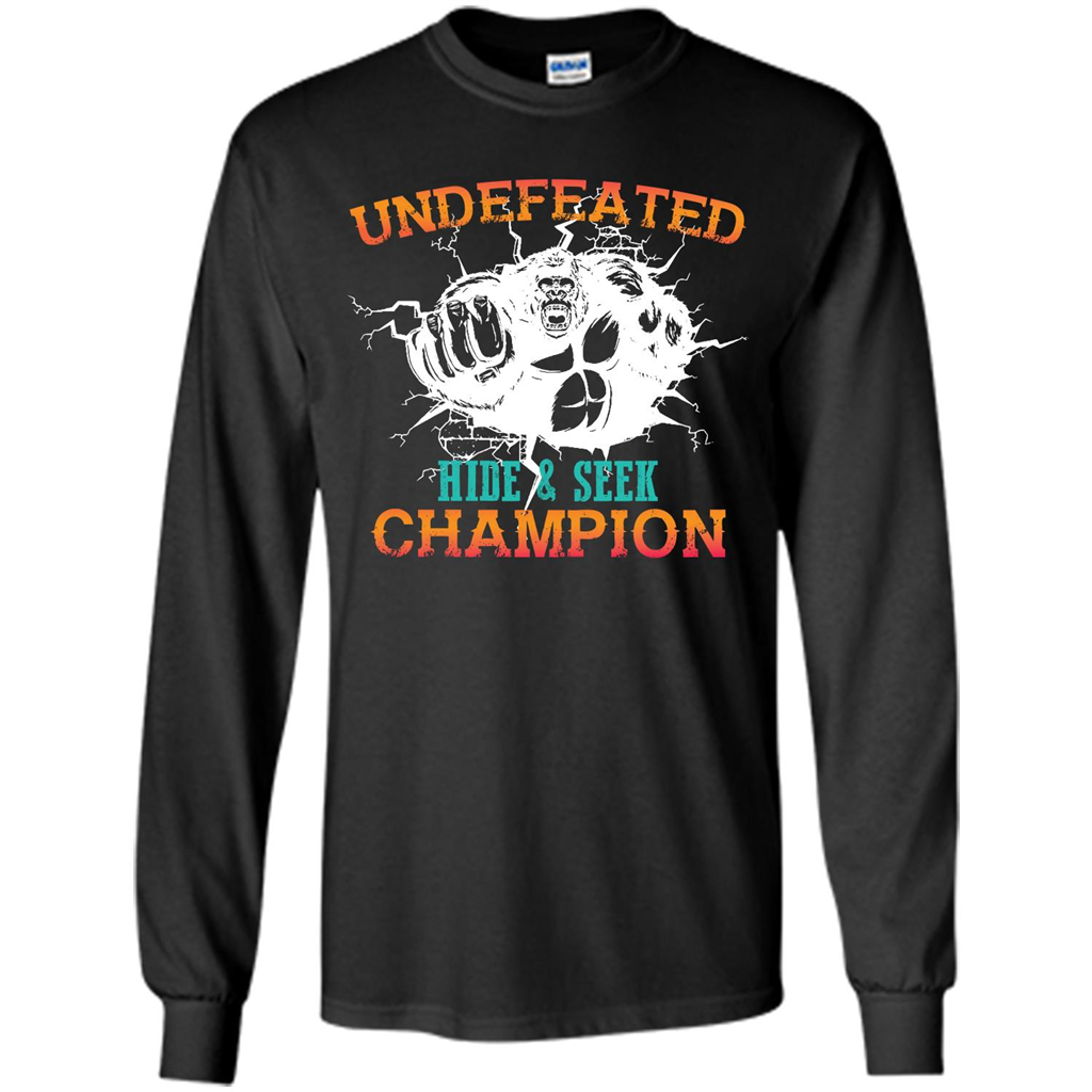 Undefeated Hide and Seek Champion T-shirt Black